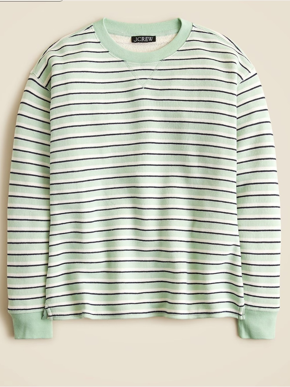 J. Crew Heritage Terry Relaxed Crewneck Sweatshirt